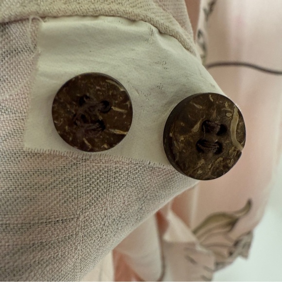 Hilo Hattie Men's XL Pink Floral Hawaiian Silk Shirt Short Sleeve 100% Silk - Picture 11 of 11